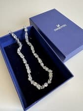Image of Swarovski Mesmera Mixed Cut Necklace Brand New In Box with Certificate