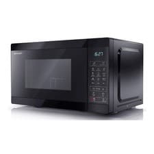 Image of Sharp Black 20 Litre 800W Microwave - 1000W Grill, Touch Control - YC-MG02U-B