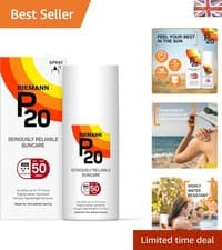 Image of Family-Friendly Sunscreen Spray 200ml - SPF 50, Water Resistant & Easy Apply