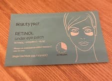 Image of BEAUTY PRO Beautypro Retinol Under Eye Mask Pair of 3.5g. Sealed Sachet