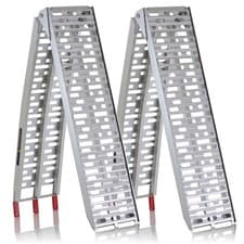 Image of SGS Pair Of Heavy Duty Folding Aluminium Loading Ramps for Quad, ATV, Motorcycle