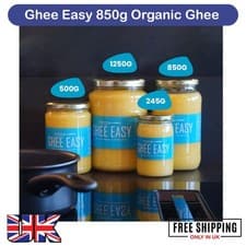 Image of Ghee Easy 850g Organic Ghee from Grass-Fed Cows - Lactose Free Ayurvedic Ghee