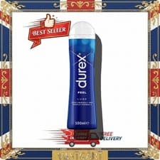 Image of Durex Play Feel Water Based Lube, 100ml, Gentle, pH Friendly, Non Sticky,