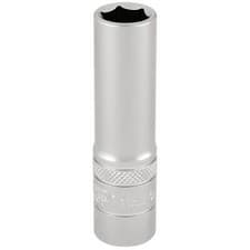 Image of Draper 3/8" Drive Satin Finish Deep Hexagon Socket Metric 11mm