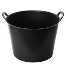 Image of Flexible Builders Bucket Flexi Tub Trug Garden Feeding Storage Round Container