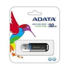 Image of ADATA AC906-32G-RBK 32GB USB 2.0 Flash Drive  Black C906