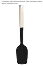 Image of Kitchen Aid Silicone Spoon Spatula Almond Cream