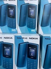 Image of New Nokia 105 4G DUAL SIM Mobile Phone (2025)Charcoal,In Box & Sealed