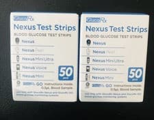Image of GlucoRx Nexus Blood Glucose Test Strips