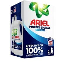 Image of Ariel Professional Washing Liquid Laundry Detergent Original 220 washes, 4.95kg