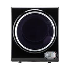 Image of Vented Tumble Dryer Compact 2.5kg Black Child Lock Crease Guard Willow WTD25B