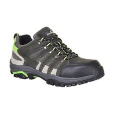 Image of Portwest Safety Boots Size 11 Safety Shoes with Steel Toecap Grey Colour