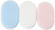 Image of Luxury Bath Accessories 3 Pack Bath Sponges
