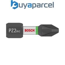 Image of Bosch 2607002804 PRO Impact Screwdriver Bit PZ2 x 25mm Pack of 25 BPA607002804