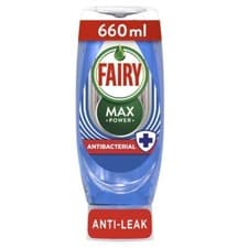 Image of Fairy Max Power Antibac Washing Up Liquid 660ml
