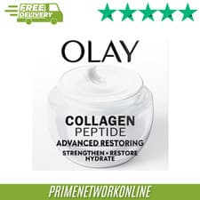 Image of Olay Collagen Peptide Face Moisturiser – 50ml 100% ORIGINAL ⭐⭐⭐⭐⭐