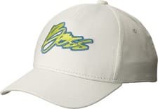 Image of New Hugo BOSS unisex mens white designer golf pro tennis baseball jeans hat cap