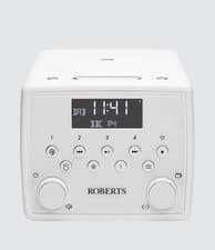 Image of Roberts Sound49 Clock Radio DAB/DAB+/FM/CD/Bluetooth White C Grade