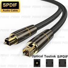 Image of Opticl Cable Digital Fiber Optical Audio Cable Toslink SPDIF Coaxial Cable