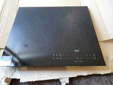 Image of AEG IKX64301CB 60cm Induction Hob Black Built In 4 Zone Touch Control rrp £299