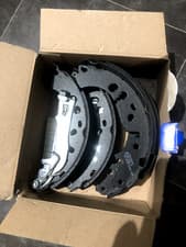 Image of rear brake shoes fits vauxhall corsa d Adam fiat grande punto qubo citroen nemo