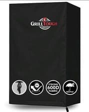 Image of Grilltough Heavy Duty Smoker BBQ Cover for Outdoor Grill 30.9"x18.1"x16.9"