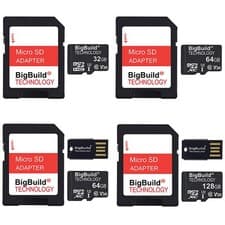 Image of 32GB to 128GB High-Speed Micro SD Memory Cards for alcatel 3L (2021) Smartphone