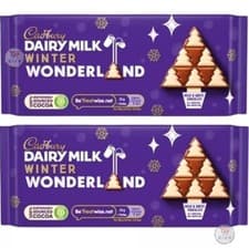 Image of Cadbury Dairy Milk Winter Wonderland Chocolate,100g X 20 Christmas 2025 Choc