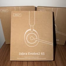 Image of Jabra Evolve2 65 Stereo Wireless Headset (UC, USB-A) - Black - BRAND NEW ✅