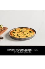 Image of Ninja Foodi ZEROSTICK Pie, Tart & Flan Tin, 10” / 25cm