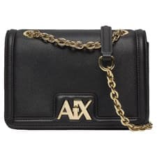 Image of Armani Exchange 4R731 Small Black Messenger Womens Crossbody Bag