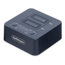 Image of StarTech.com 1:1 M.2 NVMe Drive Duplicator, 90GBpm Standalone M.2 SSD Cloner/Cop