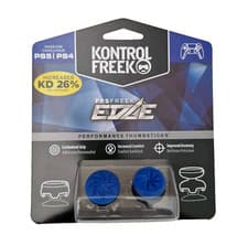 Image of KontrolFreek FPS Freek EDGE Blue PS5 PS4 Performance Thumbsticks Grips 4 Prongs