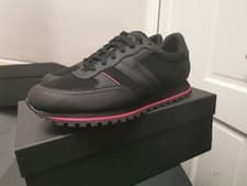 Image of Hugo Boss Parkour Runn Trainers Mens Black Size 10 brand new boxed 
