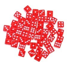 Image of 50 Pieces Dice D6 for MTG RPG D&D Roleplaying Board Game Supplies