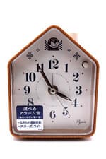 Image of SEIKO Clock Alarm Clock Nature Sound Analog Switchable Alarm Pyxis NR453B 240g
