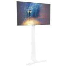 Image of AVF Kelso Against The Wall TV Stand For TV's Up To 80" White