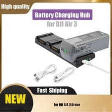 Image of Charging Hub For DJI Air 3 Drone Battery 3-Way Charging Manager Fast Charger SUK