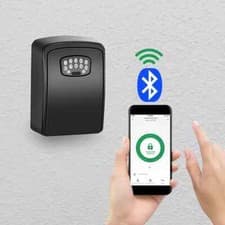 Image of ENER-J SHA5333 Smart Key Box Bluetooth App-Controlled Home Security