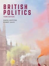 Image of British Politics by Simon Griffiths PAPERBACK 9781137603005