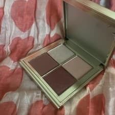 Image of No7 Limited Edition Eye Quad Eyeshadow Palette.4 Shades. Gold & Purple Case.