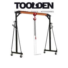 Image of Sealey SG1000KIT Portable Gantry Crane Adjustable 1tonne Combo