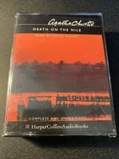 Image of Death on the Nile by Agatha Christie (Cassette, 2001) 4 Tapes Unabridged