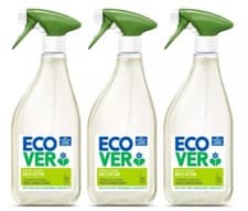 Image of Pack of 3 Ecover Multi-Action Surface Cleaner Spray Lemongrass and Orange 500ml