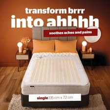 Image of Silentnight Winter Warmer Electric Heated Blanket Under Blanket Fast Heat Up