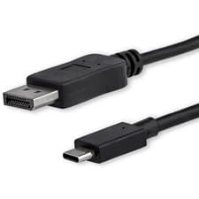 Image of StarTech.com 3ft/1m USB C to DisplayPort 1.2 Cable 4K 60Hz - USB-C to DisplayPor