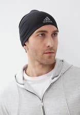 Image of Adidas AeroReady Fitted Running Beanie - Black FM0198 Very Rare!