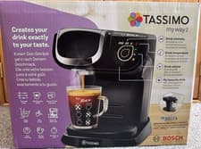 Image of Bosch Tassimo My Way 2 TAS6502GB Pod Coffee Machine Black, Espresso, Latte, Tea