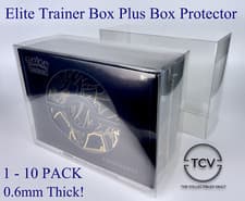 Image of Pokémon Elite Trainer Box Plus Protective Display - 0.6mm Protector (1-10 Pack)