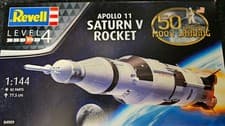 Image of 04909 Revell 1:144 Scale 50th Anniversary Moon Landing APOLLO 11 SATURN V ROCKET